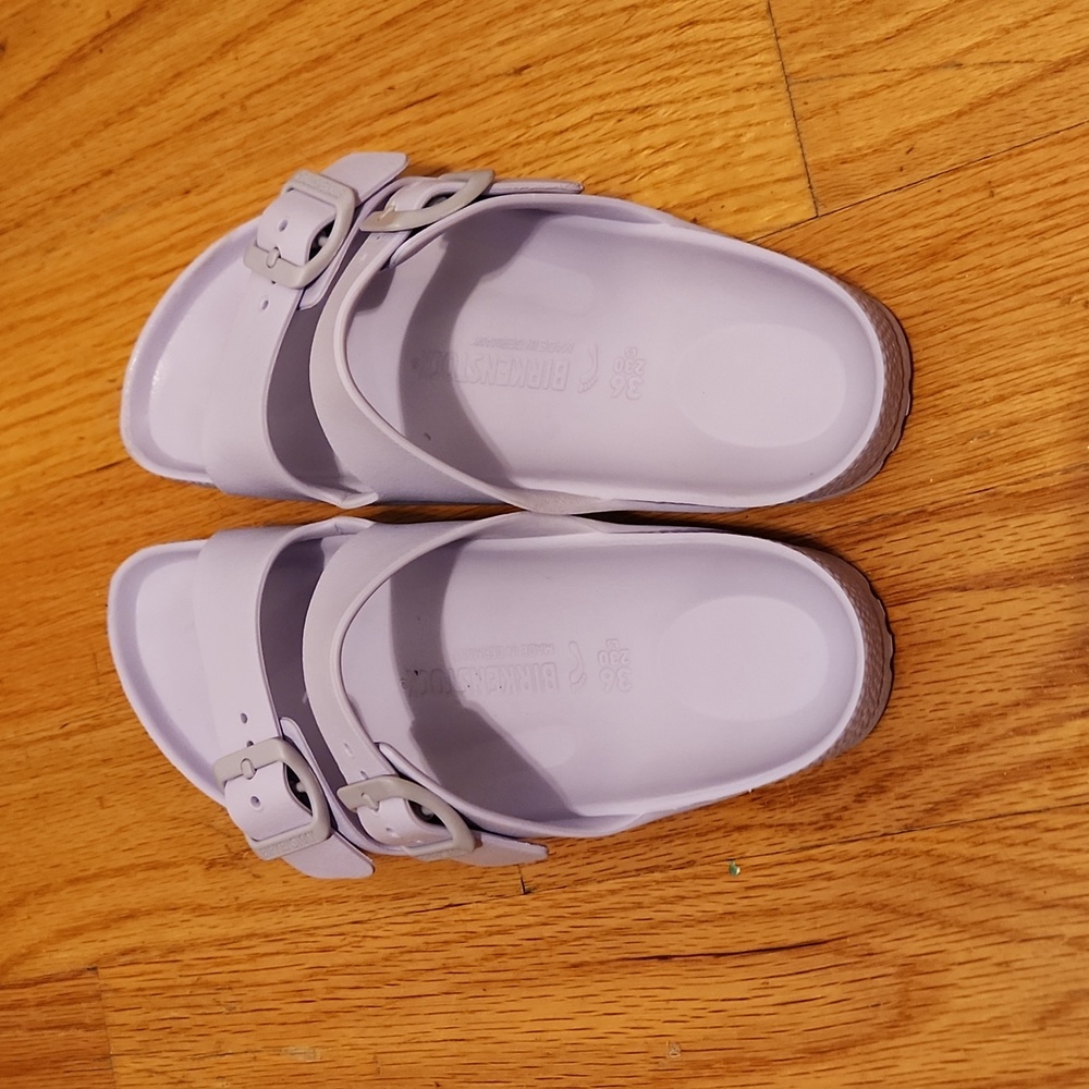 Birkenstock Arizona EVA Sandals, size 36, Lilac - Picture 4 of 9